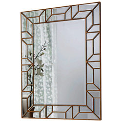Verbier Full Length Mirror, Gold, 104 x 78cm